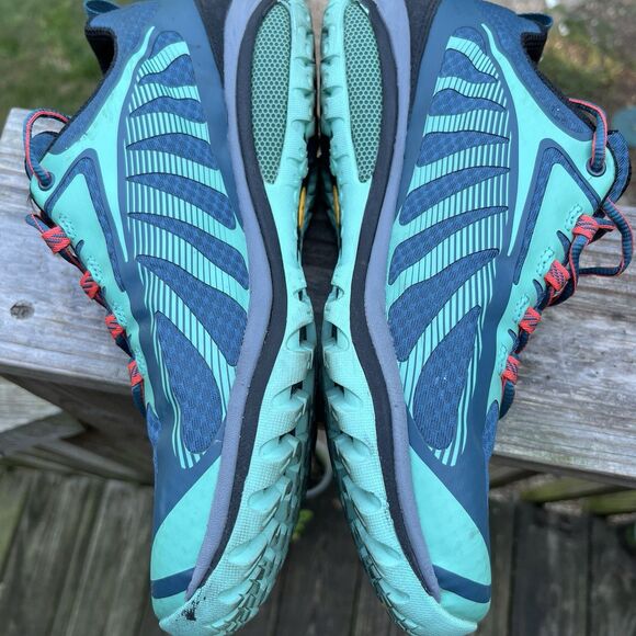 Merrell Women Siren Edge 3 Shoes Hiking Trail SZ  10 J035614 Vibram Sole Green - Picture 8 of 10